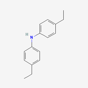molecular formula C16H19N B13129977 Bis(4-ethylphenyl)amine 