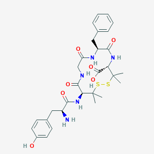 molecular formula C30H39N5O7S2 B013130 (D-Pen2,D-Pen5)-Enkephalin CAS No. 88373-73-3