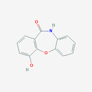 molecular formula C13H9NO3 B131300 4-Hydroxydibenzo[b,f][1,4]oxazepin-11(10H)-one CAS No. 60287-09-4