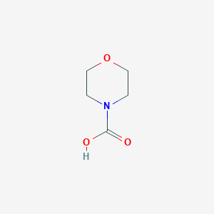 molecular formula C5H9NO3 B1313022 Morpholine-4-carboxylic Acid CAS No. 50881-96-4