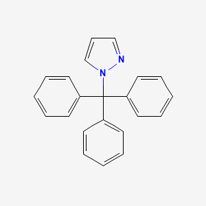 molecular formula C22H18N2 B1313025 1-Trityl-1H-pyrazole CAS No. 95163-43-2