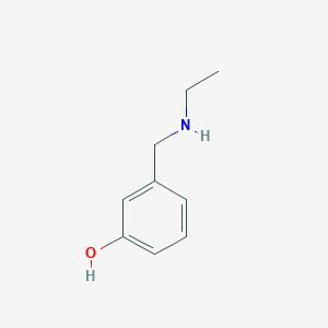 molecular formula C9H13NO B1313040 3-[(Ethylamino)methyl]phenol CAS No. 91239-98-4