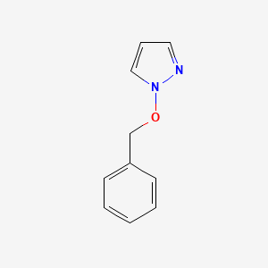 molecular formula C10H10N2O B1313041 1-(Benzyloxy)-1H-pyrazole CAS No. 100159-47-5