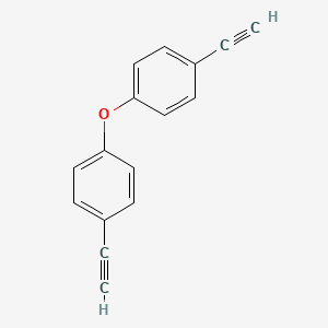 molecular formula C16H10O B1313046 4,4'-Oxybis(ethynylbenzene) CAS No. 21368-80-9