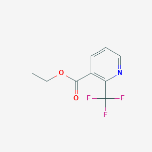 molecular formula C9H8F3NO2 B1313050 Ethyl 2-(Trifluoromethyl)nicotinate CAS No. 208517-35-5