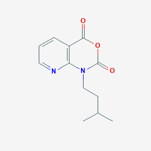 molecular formula C12H14N2O3 B1313051 1-Isopentyl-1H-pyrido[2,3-d][1,3]oxazine-2,4-dione CAS No. 565448-79-5