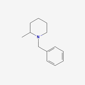 molecular formula C13H19N B1313057 1-苄基-2-甲基哌啶 CAS No. 777-38-8