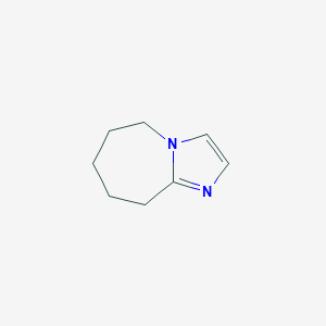molecular formula C8H12N2 B1313066 6,7,8,9-Tetrahydro-5H-imidazo[1,2-a]azepine CAS No. 5768-55-8