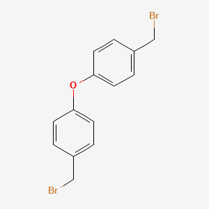 molecular formula C14H12Br2O B1313084 4,4'-Oxybis((bromomethyl)benzene) CAS No. 4542-75-0