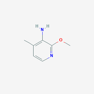 molecular formula C7H10N2O B1313089 3-Amino-2-methoxy-4-picoline CAS No. 76005-99-7