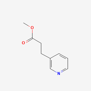 molecular formula C9H11NO2 B1313091 3-(3-吡啶基)丙酸甲酯 CAS No. 84199-98-4