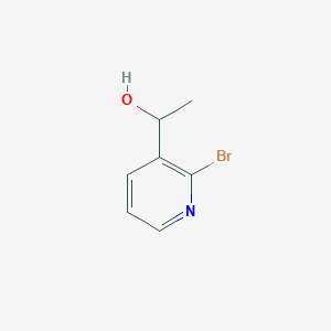 molecular formula C7H8BrNO B1313111 1-(2-Bromopyridin-3-yl)ethanol CAS No. 84199-57-5