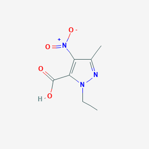 1-Ethyl-3-methyl-4-nitro-1H-pyrazole-5-carboxylic acid