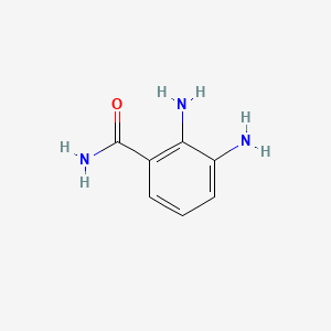 molecular formula C7H9N3O B1313129 2,3-二氨基苯甲酰胺 CAS No. 711007-44-2