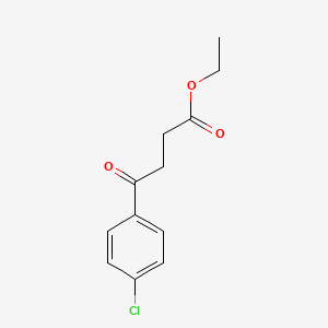 molecular formula C12H13ClO3 B1313142 4-(4-Chloro-phenyl)-4-oxo-butyric acid ethyl ester CAS No. 53503-49-4