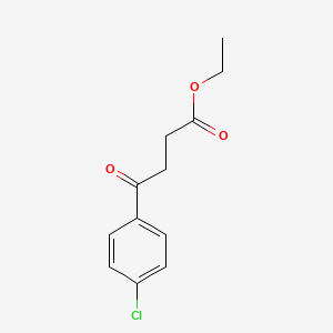 molecular formula C12H13ClO3 B1313142 Ethyl 4-(4-chlorophenyl)-4-oxobutanoate CAS No. 53503-49-4
