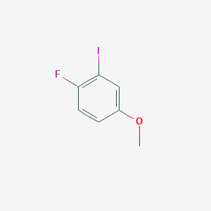 molecular formula C7H6FIO B1313143 1-Fluoro-2-iodo-4-methoxybenzene CAS No. 1028263-94-6