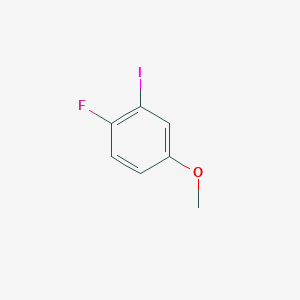 molecular formula C7H6FIO B1313143 4-Fluoro-3-iodoanisole CAS No. 1028263-94-6