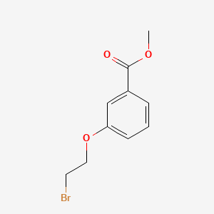 molecular formula C10H11BrO3 B1313145 3-(2-溴乙氧基)苯甲酸甲酯 CAS No. 59516-96-0