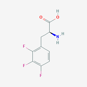 molecular formula C9H8F3NO2 B1313155 2,3,4-Trifluoro-L-Phenylalanine CAS No. 873429-58-4
