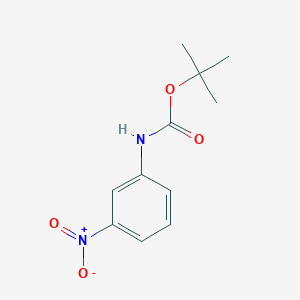 molecular formula C11H14N2O4 B1313159 叔丁基-3-硝基苯基氨基甲酸酯 CAS No. 18437-64-4