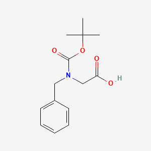 molecular formula C14H19NO4 B1313165 2-(Benzyl(tert-butoxycarbonyl)amino)acetic acid CAS No. 76315-01-0