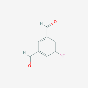 molecular formula C8H5FO2 B1313171 5-Fluoroisophthalaldehyde CAS No. 255375-90-7