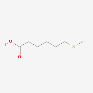 molecular formula C7H14O2S B1313174 Hexanoic acid, 6-(methylthio)- CAS No. 54293-06-0
