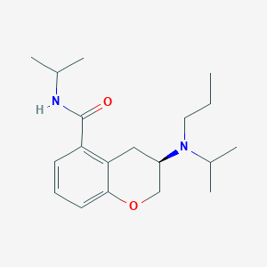 molecular formula C19H30N2O2 B131319 Ebalzotan CAS No. 149494-37-1