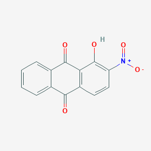 molecular formula C14H7NO5 B13131953 1-Hydroxy-2-nitroanthracene-9,10-dione 