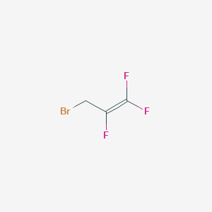 molecular formula C3H2BrF3 B1313206 1-Propene, 3-bromo-1,1,2-trifluoro- CAS No. 178676-13-6