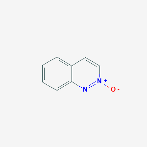molecular formula C8H6N2O B13132091 Cinnoline 2-oxide 