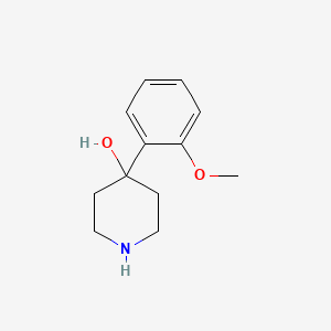 molecular formula C12H17NO2 B1313211 4-(2-Methoxyphenyl)piperidin-4-ol CAS No. 81950-85-8
