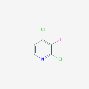 molecular formula C5H2Cl2IN B1313218 2,4-二氯-3-碘吡啶 CAS No. 343781-36-2
