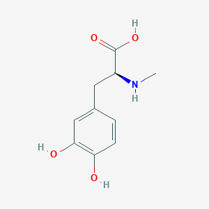molecular formula C10H13NO4 B131322 3-羟基-N-甲基-L-酪氨酸 CAS No. 70152-53-3