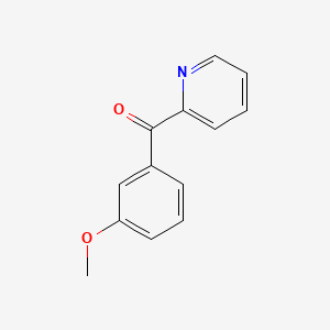 B1313227 2-(3-Methoxybenzoyl)pyridine CAS No. 55030-49-4