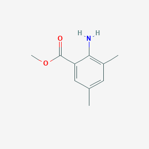 molecular formula C10H13NO2 B1313246 Methyl 2-amino-3,5-dimethylbenzoate CAS No. 206551-23-7