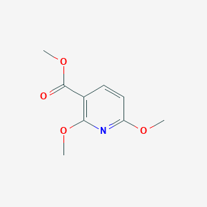 molecular formula C9H11NO4 B1313247 2,6-二甲氧基烟酸甲酯 CAS No. 65515-26-6