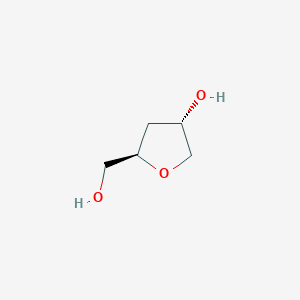 molecular formula C5H10O3 B1313270 (3S,5R)-5-(羟甲基)四氢呋喃-3-醇 CAS No. 204509-32-0