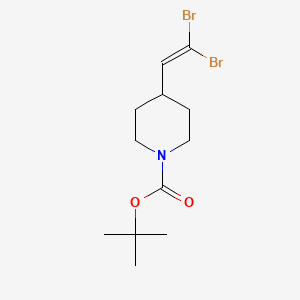 Tert-butyl 4-(2,2-dibromovinyl)piperidine-1-carboxylate