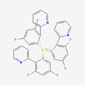 molecular formula C33H18F6IrN3 B1313308 Tris[2-(4,6-difluorophenyl)pyridinato-C2,N]iridium(III) 