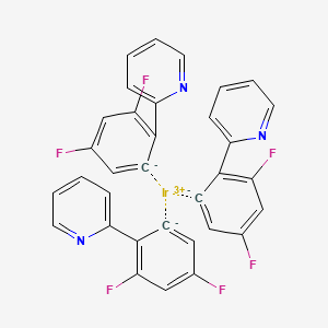 molecular formula C33H18F6IrN3 B1313308 Tris[2-(2,4-difluorophenyl)pyridine]iridium(III) 