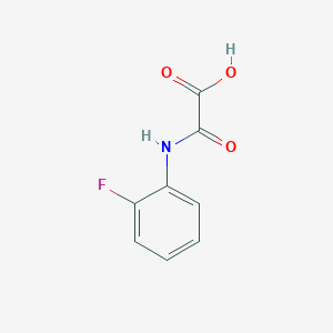 [(2-Fluorophenyl)amino](oxo)acetic acid