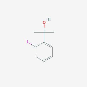 molecular formula C9H11IO B1313319 2-(2-碘苯基)丙醇 CAS No. 69352-05-2