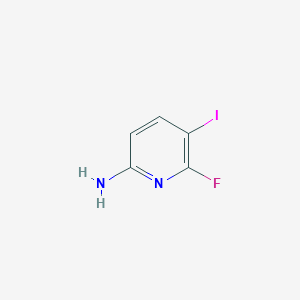 molecular formula C5H4FIN2 B1313334 6-Fluoro-5-iodopyridin-2-amine CAS No. 884660-47-3