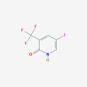 5-Iodo-3-(trifluoromethyl)pyridin-2-OL