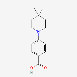 4-(4,4-Dimethylpiperidin-1-YL)benzoic acid