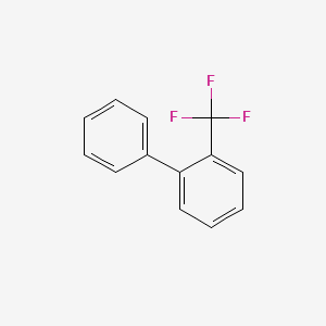 molecular formula C13H9F3 B1313366 2-(Trifluoromethyl)biphenyl CAS No. 362-59-4
