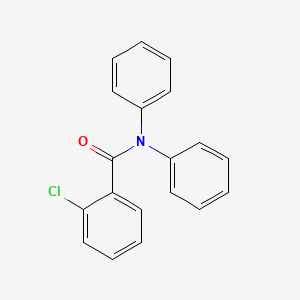 molecular formula C19H14ClNO B13133727 2-chloro-N,N-diphenylbenzamide CAS No. 66087-68-1