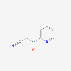 molecular formula C8H6N2O B1313375 3-Oxo-3-(pyridin-2-YL)propanenitrile CAS No. 54123-21-6